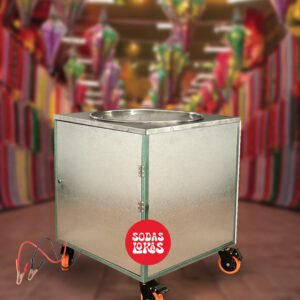 Máquina de Sodas Lokas - Alimentación de batería