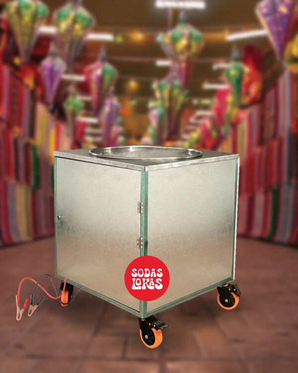 Máquina de Sodas Lokas - Alimentación de batería